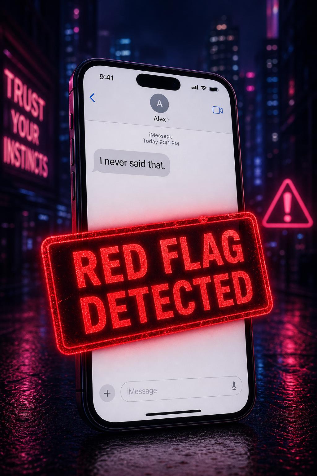 AI caught the red flag